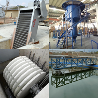 机械格栅 旋流沉砂池 滤布滤池 刮泥机